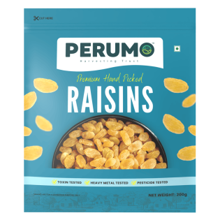 Raisins | Handpicked, Naturally Sweet & Nutrient-Rich Raisins | 200g